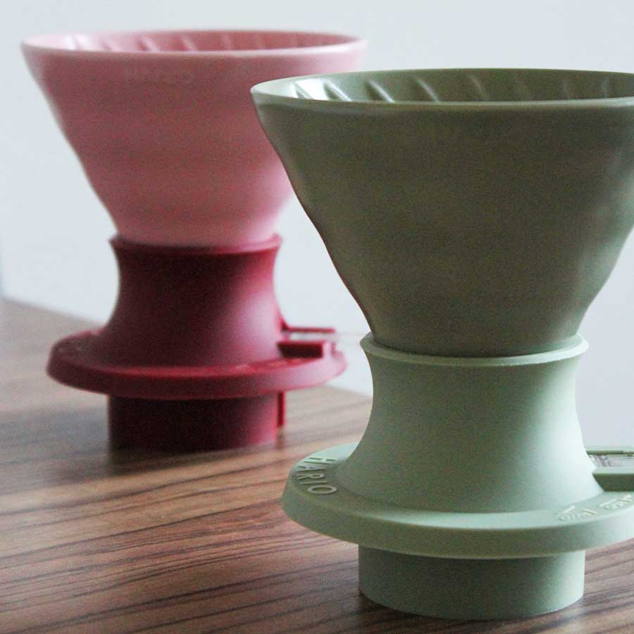 HARIO V60 Switch & Match Immersion Dripper Switch Base - Cranberry Red