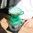 V60 Dripper & Server Set 02 - Bamboo Green