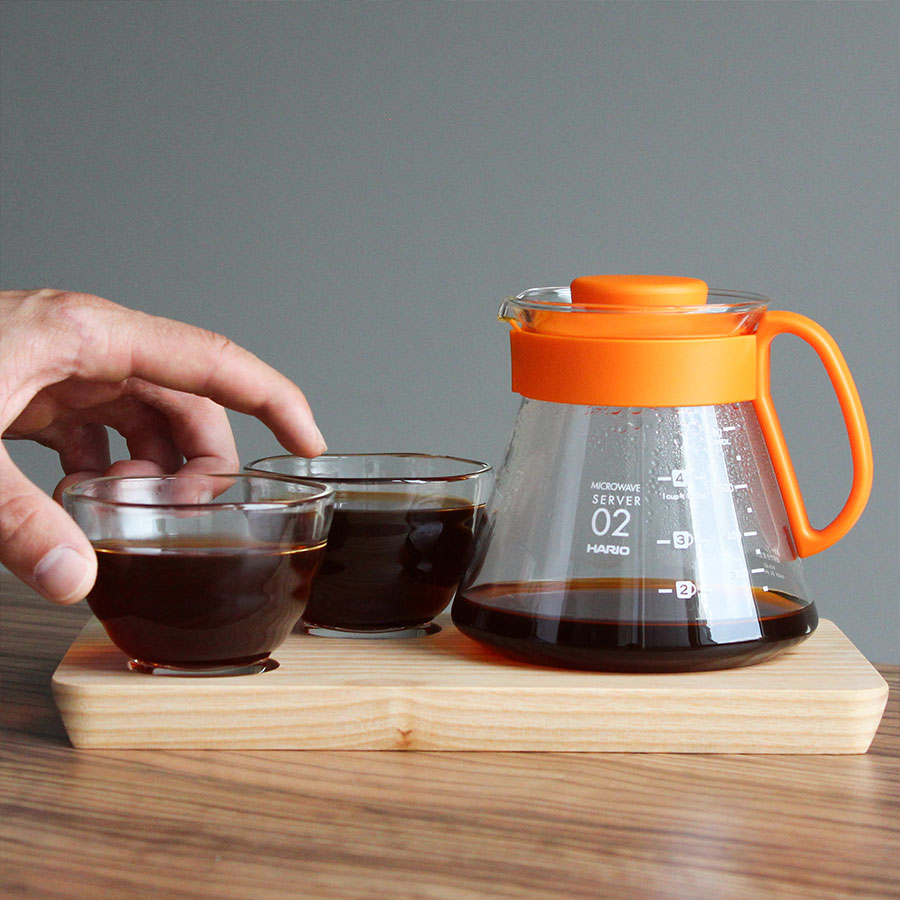 V60 Dripper & Server Set 02 - Koi Orange