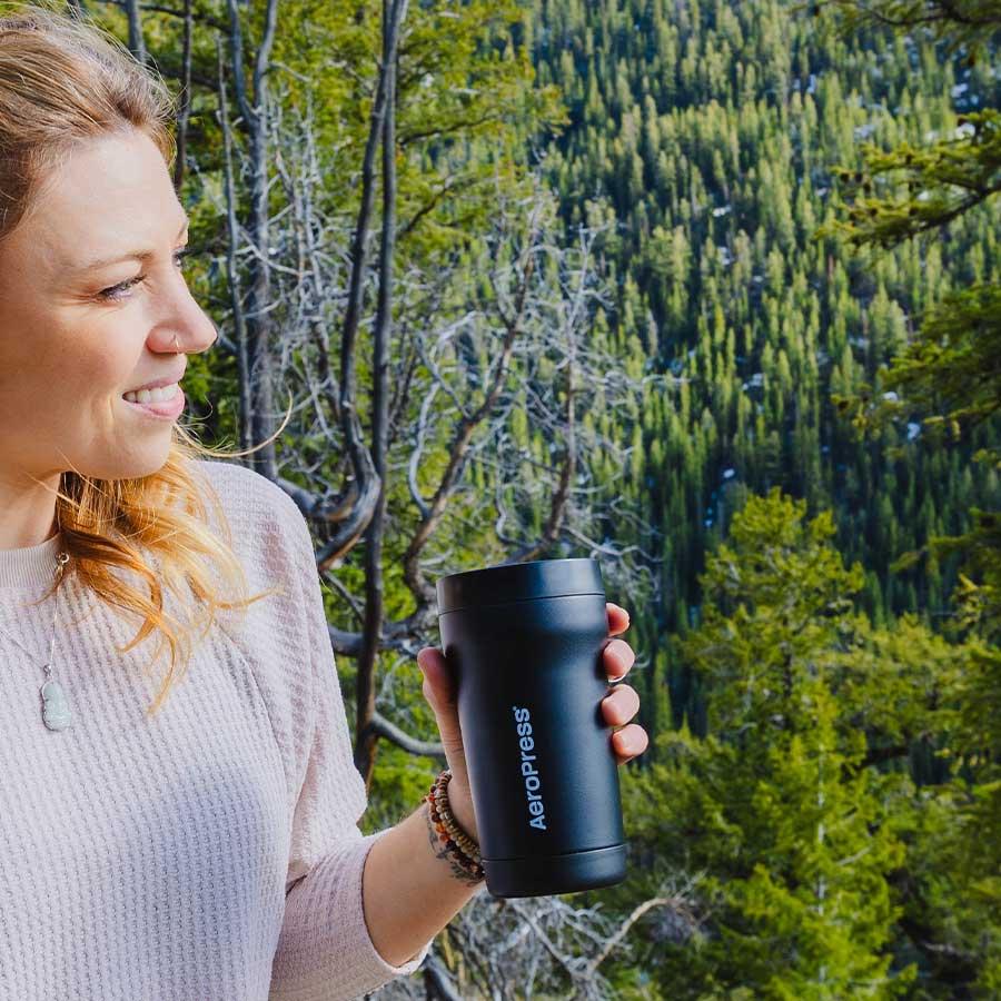 AeroPress Travel Coffee Tumbler - Black