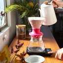 HARIO V60 Switch & Match Ceramic Dripper 02 - Matte Pink