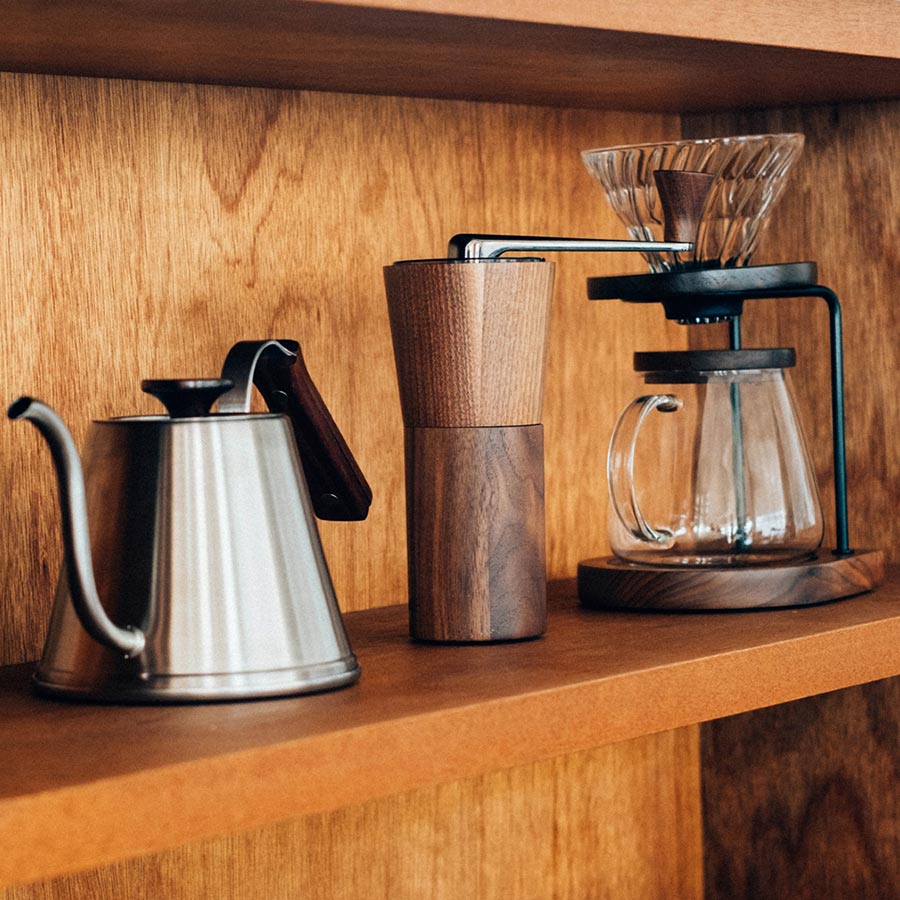 Coffee Grinder Walnut