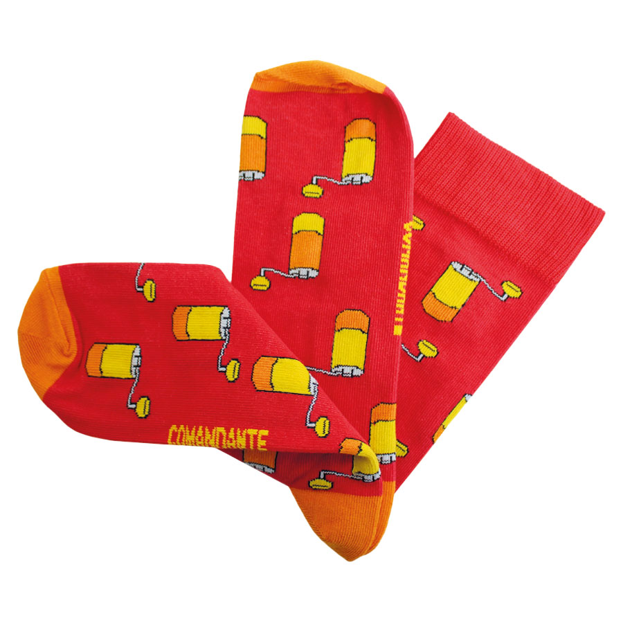 Comandante Socks - RED - Size 42-46
