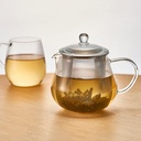 Heatproof Glass Leaf Teapot 450ml