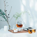 Heatproof Glass Leaf Teapot 700ml