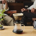 Ceramic V60 Dripper 02 Shippou - Black