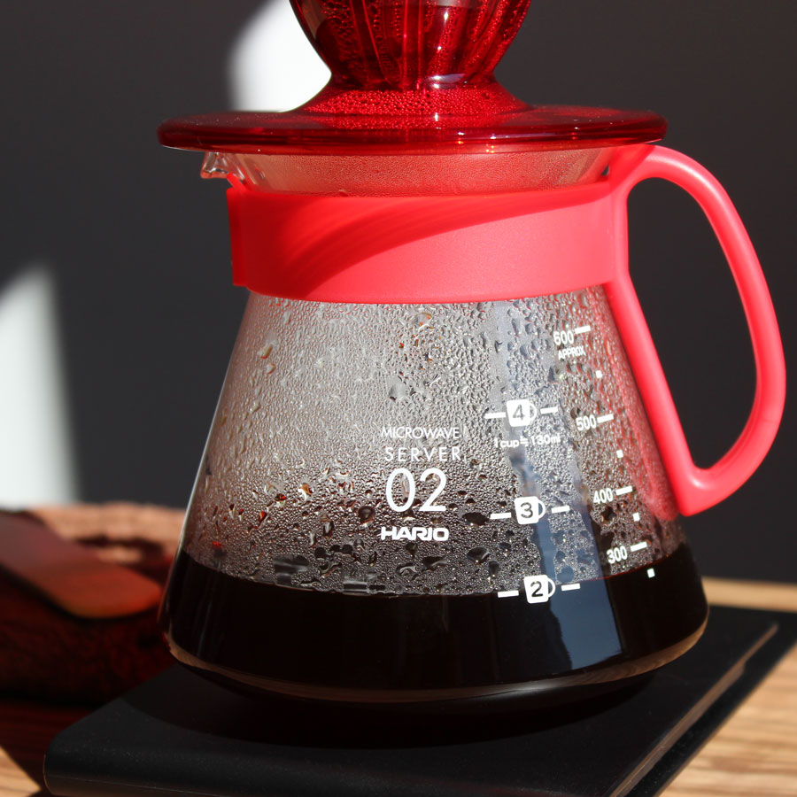 V60 Range Server 600ml - Desert Red