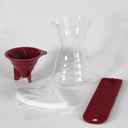 V60 Drip Decanter 700ml - Cranberry