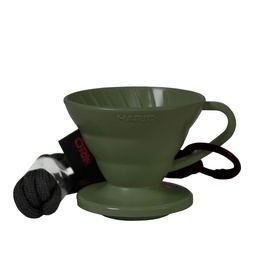 [CUP-MI-OG] Mini Hario V60 Cup 30 ml - Olive Green